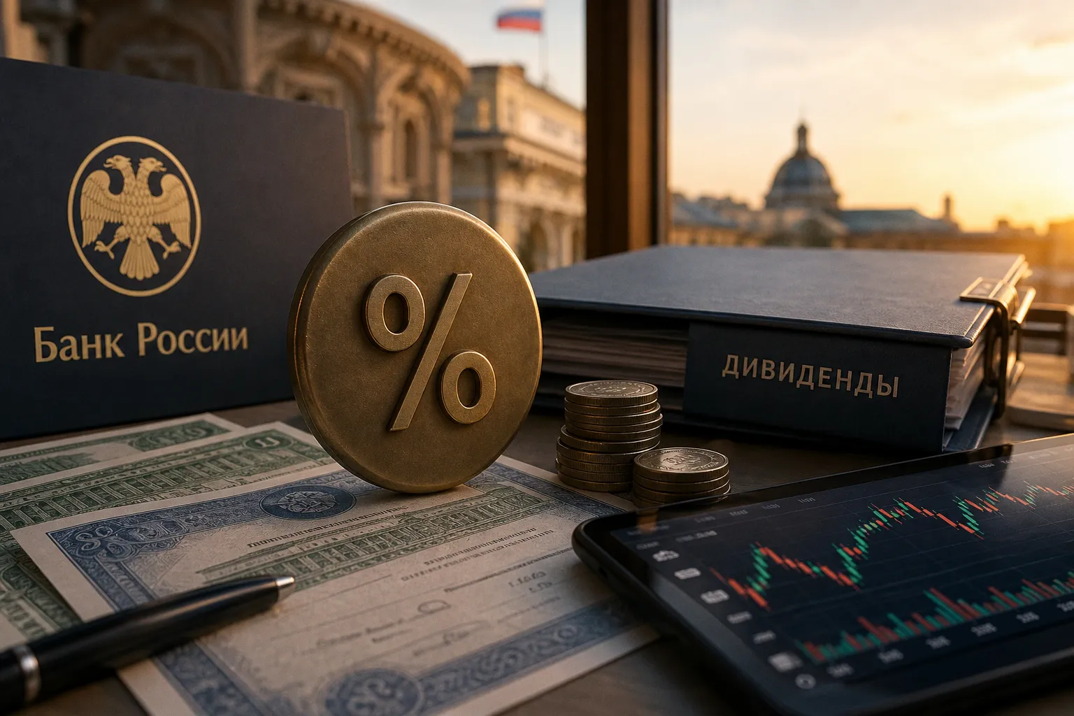 Влияние ключевой ставки на дивидендные акции и восстановление после гэпов